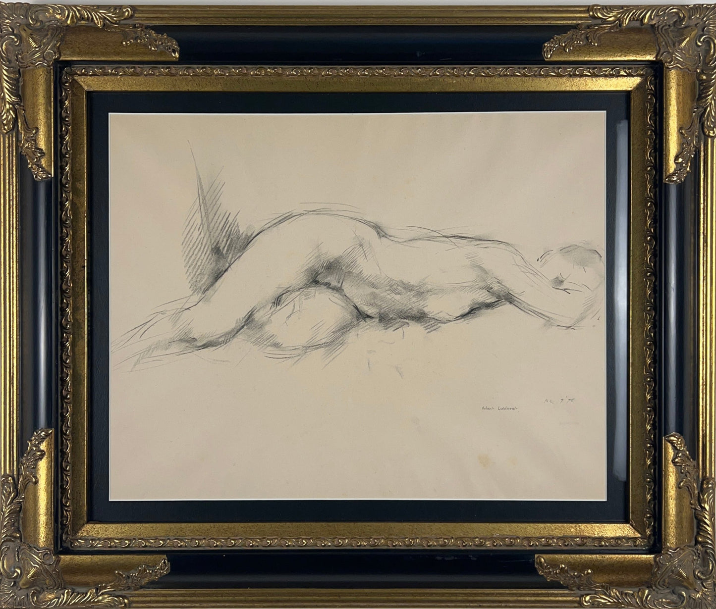 Sleeping Nude Study