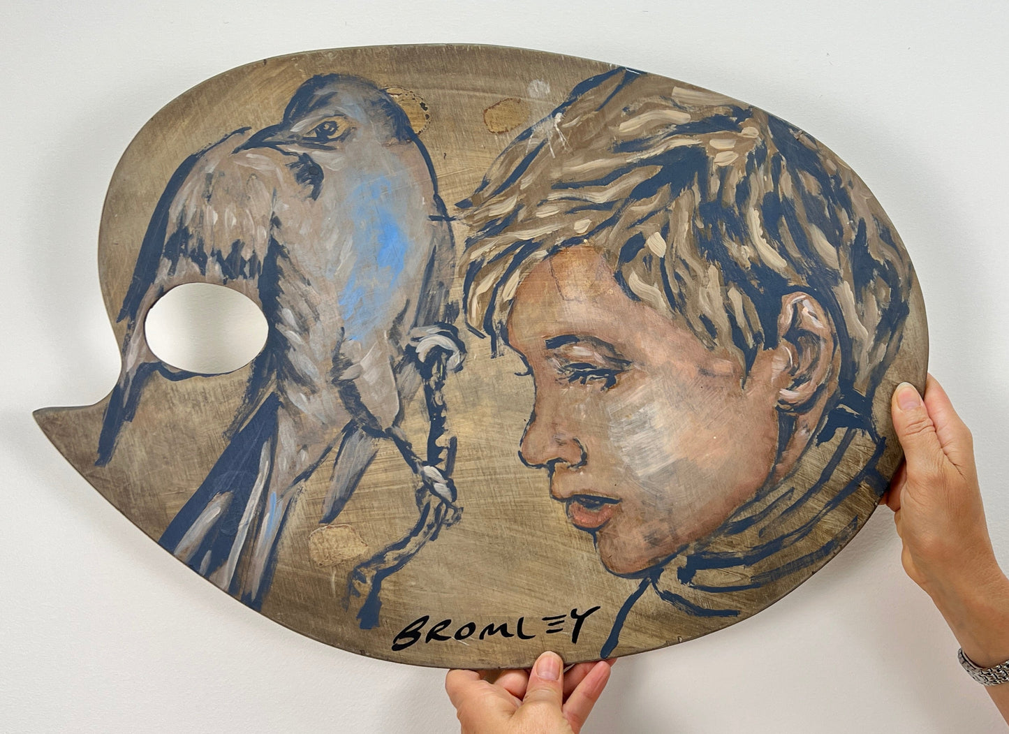 Boy With Bird