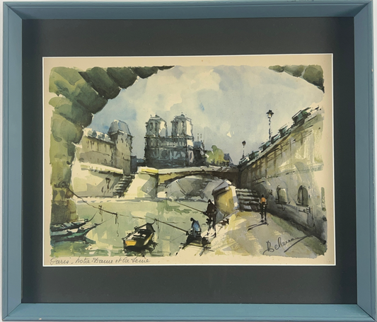 Paris, Notre Dame et la feme